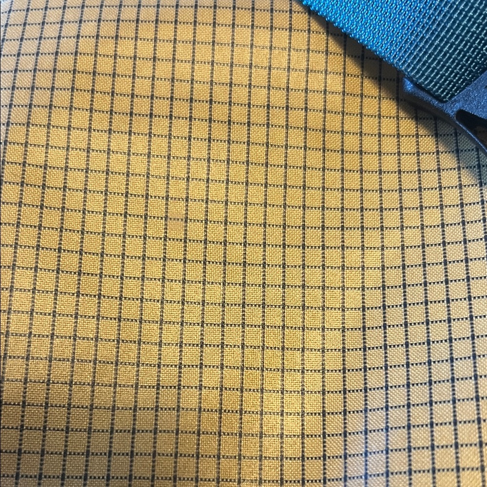 Burton Checkered Tan and Blue Backpack - Picture 10 of 11